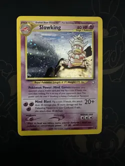 Pokemon TCG Slowking Neo Genesis 14/111 Unlimited Holo Rare - Image 1