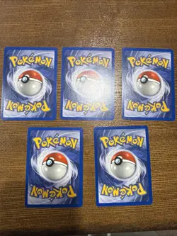 Jungle Lot (5) 4 Commons 1 Uncommon - NM - Pokemon 1999 TCG WOTC - Image 2