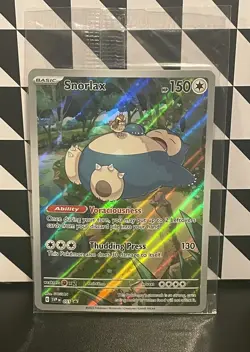 SEALED 2023 Snorlax Black Star Alt Art SVP 051 Pokemon 151 Promo English Holo NM - Image 1
