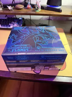Pokemon TCG Mega Evolution Phantasmal Flames PC ETB (Factory Sealed) - Image 3