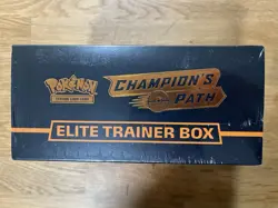 Champion's Path Elite Trainer Box Factory Sealed Pokemon TCG - Image 3