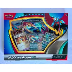 Pokemon TCG Roaring Moon ex Box New Sealed - 4 Booster Packs & 3 Foil Promos - Image 1