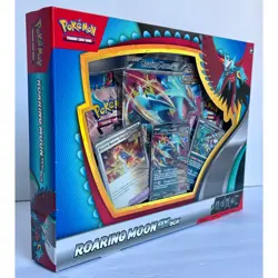 Pokemon TCG Roaring Moon ex Box New Sealed - 4 Booster Packs & 3 Foil Promos - Image 2