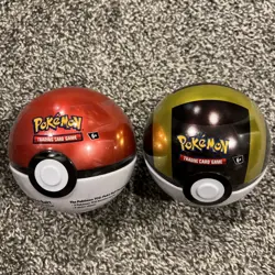 (2) Pokemon TCG PokeBall Tin C23 + D23 NEW/FACTORY SEALED - Image 1