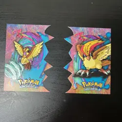 Topps Pokemon #EV10 & EV12 Die Cut/Embossed Pidgey-Pidgeot NM - Image 1
