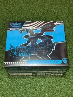 Pokemon Black Bolt ETB Scarlet and Violet TCG Sealed New - Ship Today! 📦💨 - Image 1