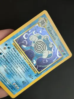 Pokemon TCG Poliwrath 15/130 Base Set 2 Holo Rare NM - Image 3