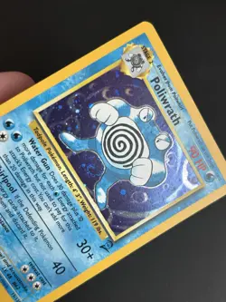 Pokemon TCG Poliwrath 15/130 Base Set 2 Holo Rare NM - Image 4