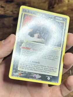 2007 Pokemon POP Series 5 #17 Umbreon Gold Star - Image 2