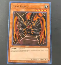 Yu-Gi-Oh! Metal Raiders Jirai Gumo Common Card MRD-EN089 NM - Image 1