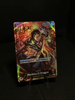 OP07-001 Monkey.D.Dragon Alt Art Leader One Piece TCG English Card - Image 2