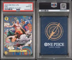 One Piece 2023 JPN OP05-AWAKENING of the New Era #100 Enel PSA 10 - Image 3