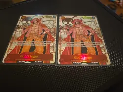 2x Gol.D.Roger (OP09-118) Secret Rare Emperors in the New World One Piece TCG - Image 1