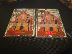 2x Gol.D.Roger (OP09-118) Secret Rare Emperors in the New World One Piece TCG - Image 2