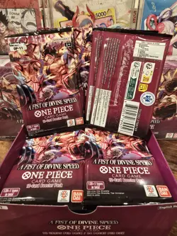 One Piece TCG OP-11 A Fist of Divine Speed - Booster Packs (Lot Of 6) - Image 3