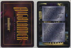 1st Ed Highlander TCG CCG Tin Set/Watchers Chronicles Amanda Playset 71 Cards - Image 2