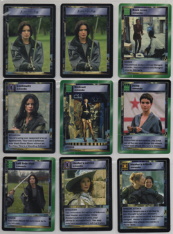 1st Ed Highlander TCG CCG Tin Set/Watchers Chronicles Amanda Playset 71 Cards - Image 3