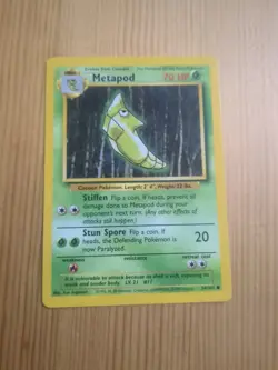 Pokemon TCG Caterpie Metapod Butterfree 3-Card Evolution Lot WOTC Vintage 1999 - Image 4