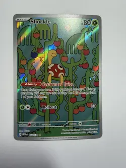Pokemon TCG Shuckle Illustration Rare Mega Evolution Card 136/132 - Image 1