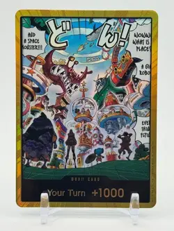 DON!! Card (Egghead) (Gold) The Azure Sea's Seven Foil - Image 1