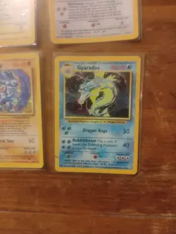Lot Of 4 Vintage Pokemon Holo,Rare, Cards Lp,Mp,HP, Damaged Pre-owned - Image 5