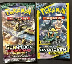 Pokemon ☀ Guardians Rising Booster Pack (RDM Art) + (1) 3-Card Mini Pack *READ - Image 2