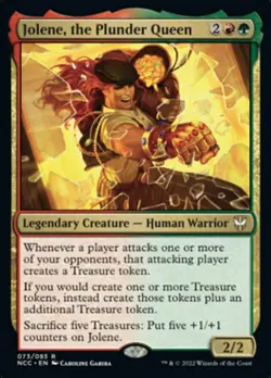 MTG-1x-NM-Mint, English-Jolene, the Plunder Queen-Commander: Streets of New Cape - Image 1