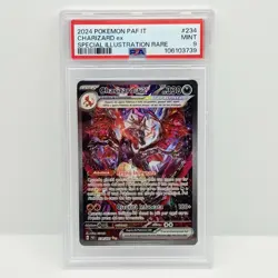 CARTA POKEMON CHARIZARD EX 234/091 (2024) DESTINO DI PALDEA - ITA - PSA 9 - Image 1