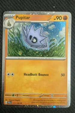 Pokemon Promos Tyranitar Larvitar & Pupitar 135/193 Cosmos Holo - Image 3