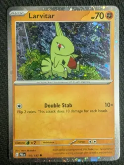 Pokemon Promos Tyranitar Larvitar & Pupitar 135/193 Cosmos Holo - Image 4