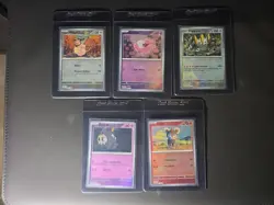 Pokemon TCG Prismatic Masterball Lot Of 5 NEAR MINT - Image 1