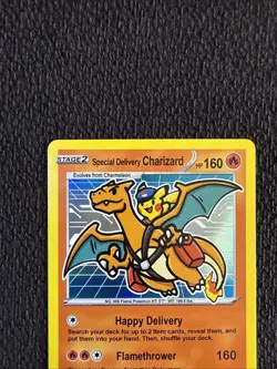 GENERATION ONE Special Delivery Charizard Holo Pokemon After Skool Hobby Fan Art - Image 2