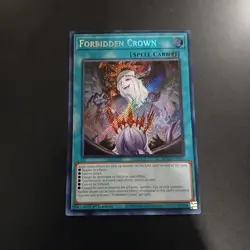 Forbidden Crown Burst Protocol Secret Rare Yu-Gi-Oh! BPRO - Image 1