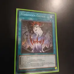 Forbidden Crown Burst Protocol Secret Rare Yu-Gi-Oh! BPRO - Image 2