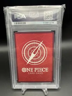 2022 ONE PIECE OP01-ROMANCE DAWN #001 RORONOA ZORO PSA 10 - Image 2