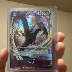 Bandai One Piece Card Game Sanji OP12-070 Legacy of the Master Alt Art Foil Rare - Image 1