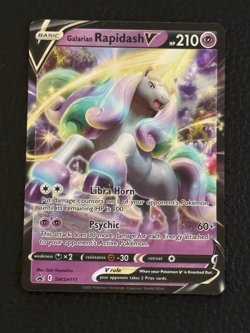 Pokemon TCG - Galarian Rapidash V - SWSH: Sword & Shield Promo Cards SWSH111 - Image 1