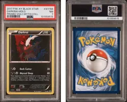 PSA 7 Pokemon Darkrai Holo Card XY Black Star Promo XY194 2017 NM-MT Mythical Co - Image 1