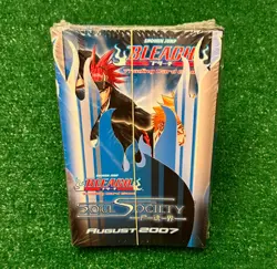 Bleach Soul Society 1st Edition Booster Box Store Promo Info Card 2007 New Pack - Image 4