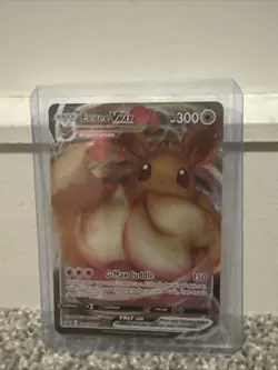 Pokemon TCG Eevee VMAX SWSH087 Shining Fates ETB Promo Card (NM Condition) - Image 1