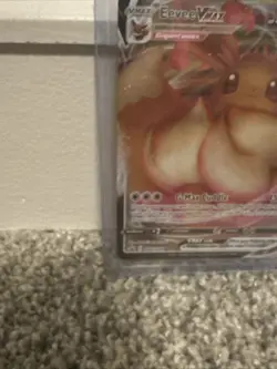 Pokemon TCG Eevee VMAX SWSH087 Shining Fates ETB Promo Card (NM Condition) - Image 5