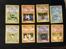 Lot Of 18 Shadowless Pokemon Cards - Image 3