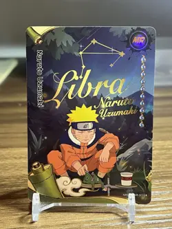Kayou Naruto Uzumaki Libra Card NRSA01-MR-001L4 English - Image 1