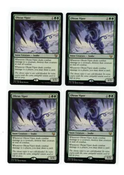 4x Ohran Viper x4 - Commander 2015 - MTG Magic Playset - (1)LP (3)MP Condition c - Image 1