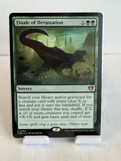 MTG Finale of Devastation Sorcery Mythic Commander Masters Regular #289 - Image 1