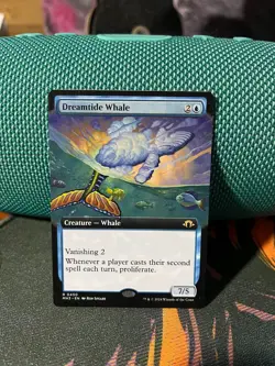 MTG Dreamtide Whale (Extended Art) Modern Horizons 3 Regular (0450) LP - Image 1