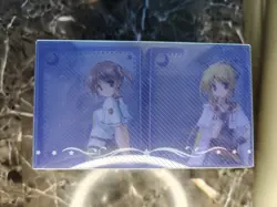 Yugioh MTG Weiss Schwartz Anime Double Deck Box Moonlight Cradle Blue - USED - Image 4