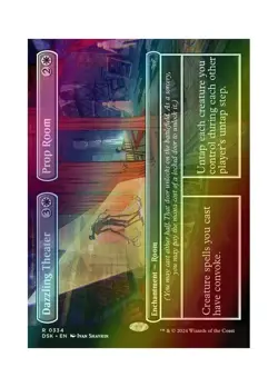 Magic the Gathering MTG DSK Dazzling Theater Prop Room 334 Foil Near Mint - Image 1