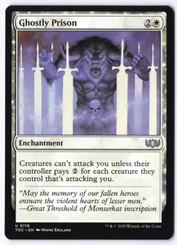 Ghostly Prison U Commander: Tarkir: Dragonstorm 116 NM - Image 1