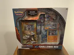Pokemon Lycanroc Sun and Moon Burning Shadows GX Challenge Box Factory Sealed - Image 1